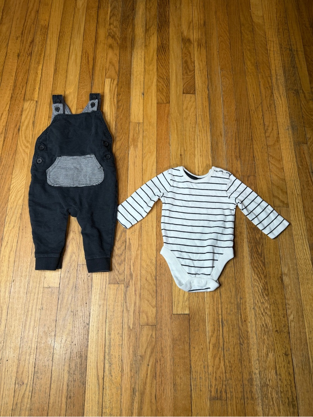 George 3-6M Overalls Set - Picture 2 of 6